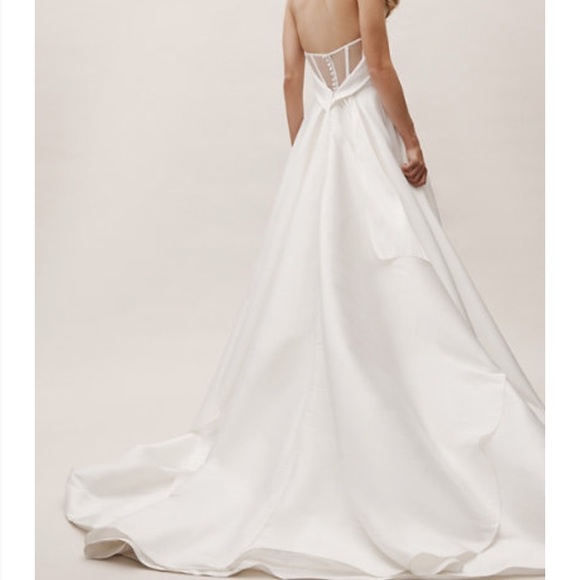 NWT Jenny Yoo Carrington Gown (Ivory) - Picture 4 of 10